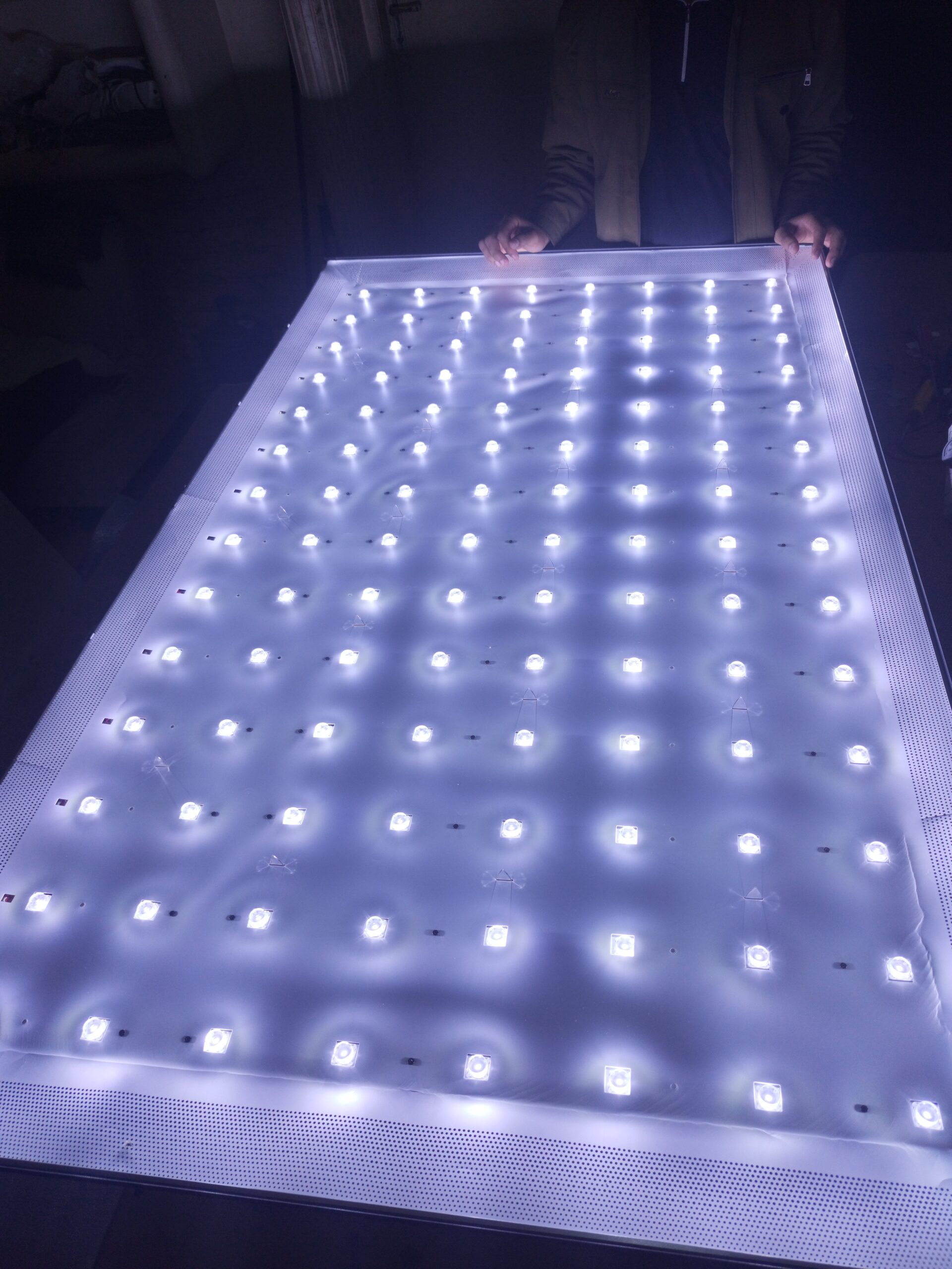 Picture after changing the back lights